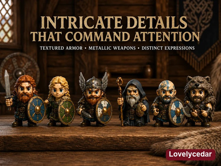 Lovelycedar Viking Warriors Advent Calendar 2026 – 24 Norse Miniatures product image 1