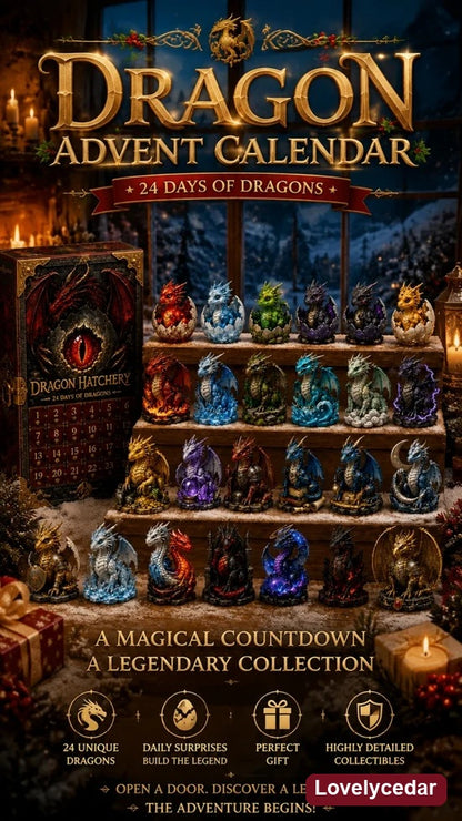 Lovelycedar Dragon Hatchery – 24-Day Dragon Advent Calendar product image 2