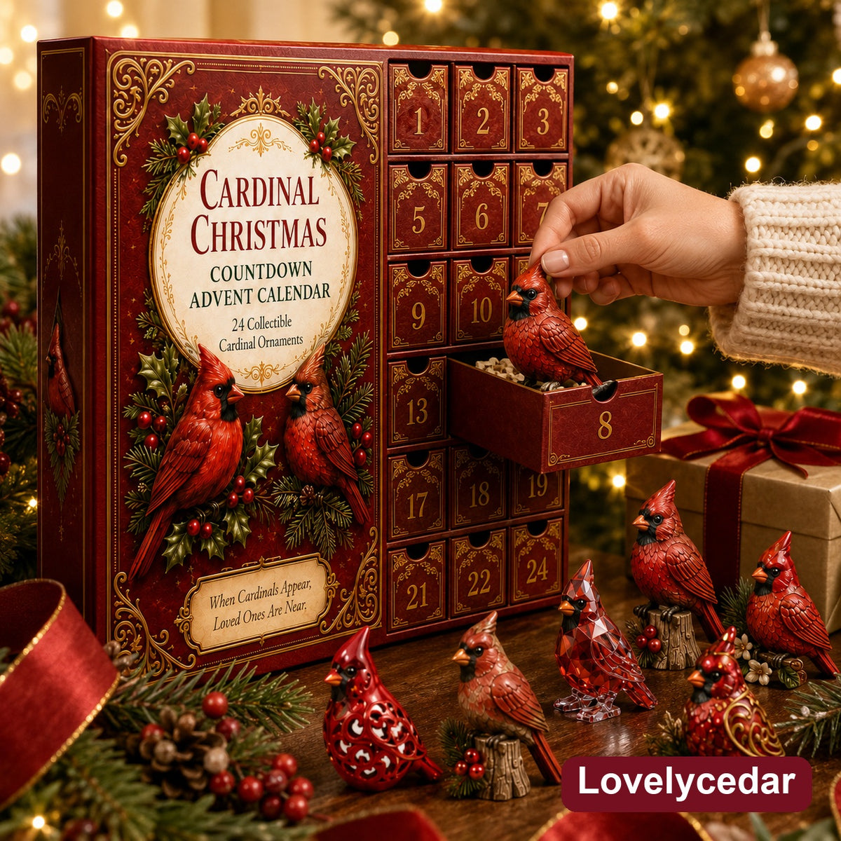 Cardinal Christmas 24-Day Countdown Calendar product image 2