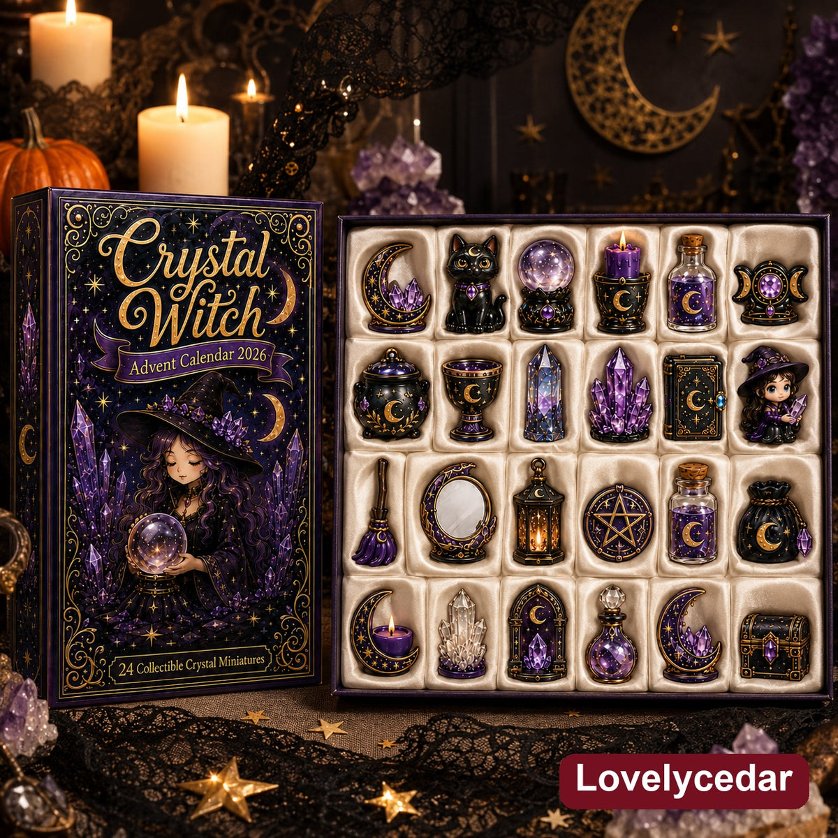 Crystal Witch Advent Calendar 2026 — A New Surprise Behind Each Door