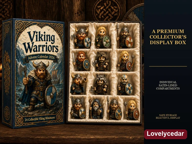 Lovelycedar Viking Warriors Advent Calendar 2026 – 24 Norse Miniatures product image 2