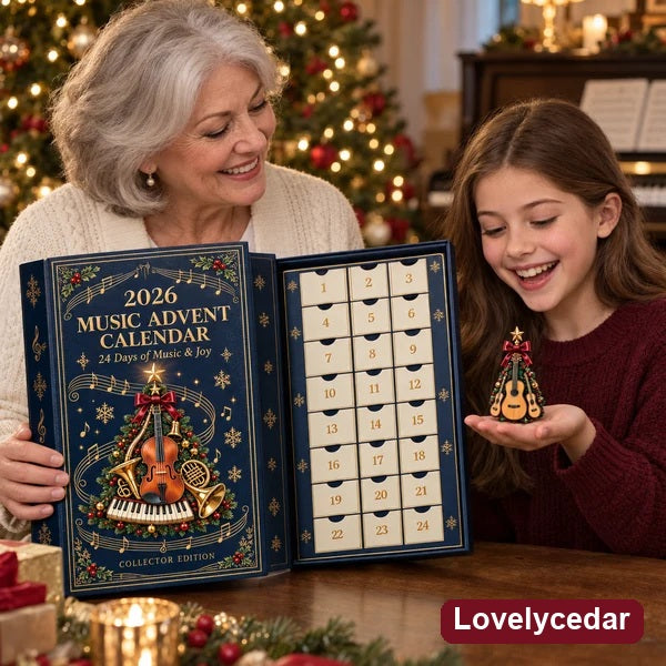 Lovelycedar 2026 Music Lovers' Advent Calendar – 24 Musical Instrument Miniatures product image 3