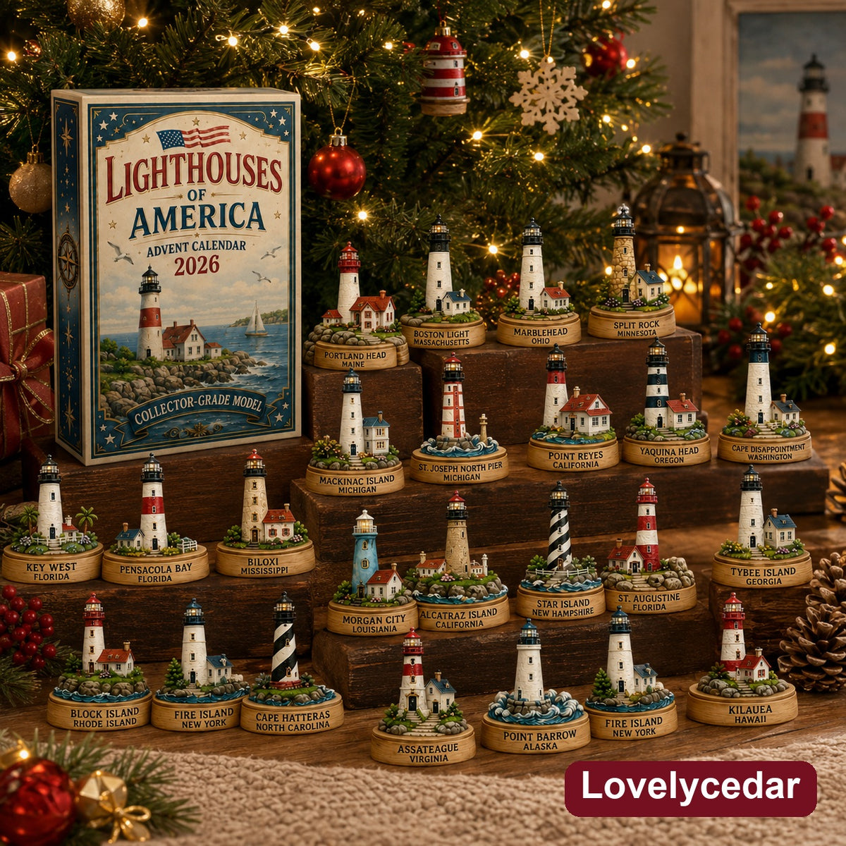 Lighthouses of America Advent Calendar 2026 — Bring the Coast Home