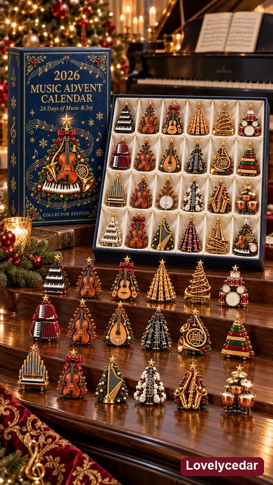 2026 Music Lovers' Advent Calendar — From Strings to Percussion