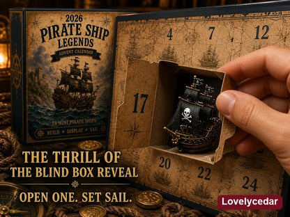 Lovelycedar Pirate Ship Legends Advent Calendar 2026 – 24 Days of Adventure product image 4