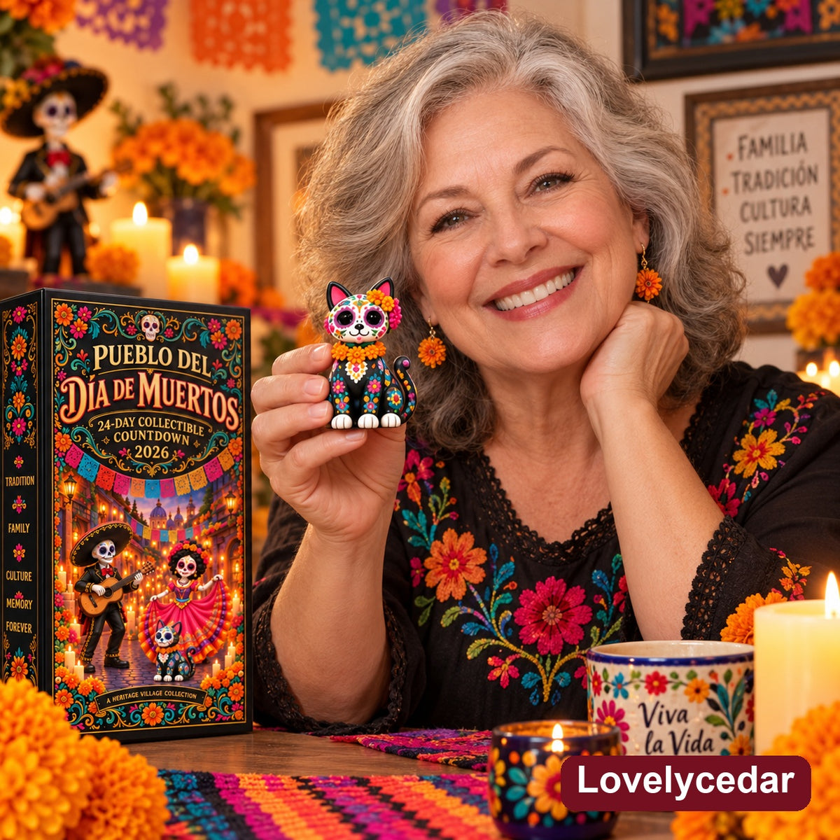 Pueblo del Día de Muertos 2026 — 24-Day Collectible Countdown Calendar product image 4