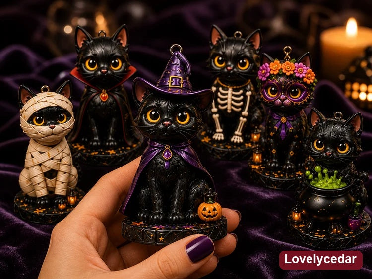 Lovelycedar 24-Day Halloween Black Cat Advent Calendar 2026 product image 7