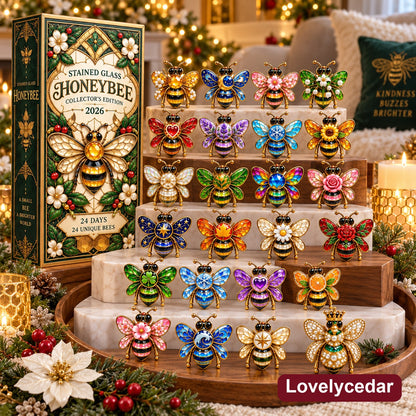 Stained Glass Honeybee Collector's Advent Calendar 2026 product image 7