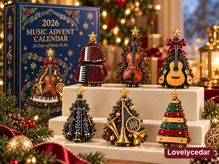 Lovelycedar 2026 Music Lovers' Advent Calendar – 24 Musical Instrument Miniatures product image 8
