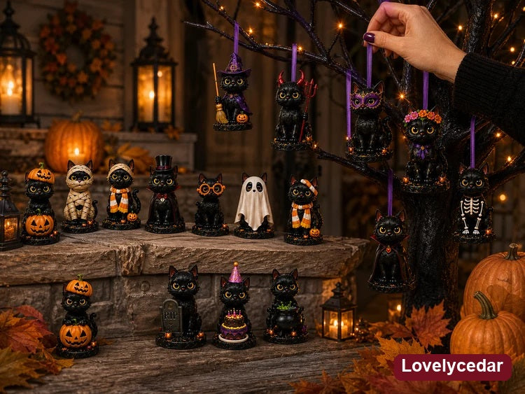 Lovelycedar 24-Day Halloween Black Cat Advent Calendar 2026 product image 8