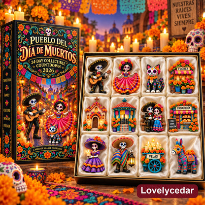 Pueblo del Día de Muertos 2026 — 24-Day Collectible Countdown Calendar product image 8