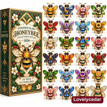 Stained Glass Honeybee Collector's Advent Calendar 2026 product image 8