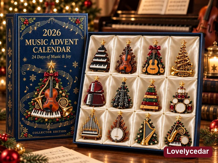 Lovelycedar 2026 Music Lovers' Advent Calendar – 24 Musical Instrument Miniatures product image 9
