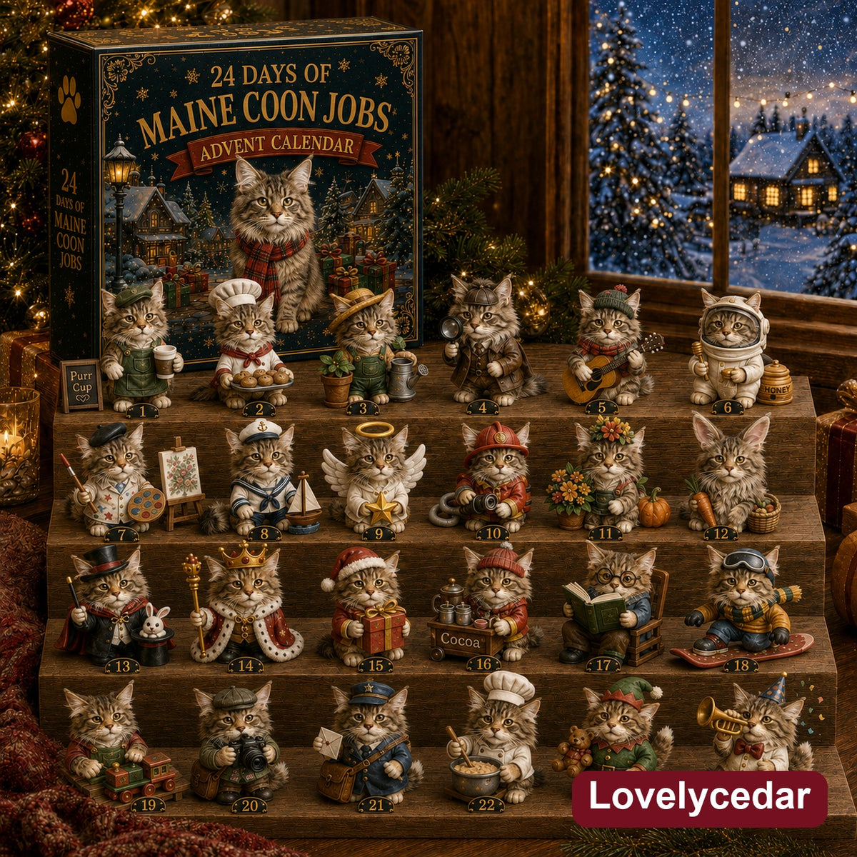 Maine Coon Jobs Advent Calendar 2026 product image 9