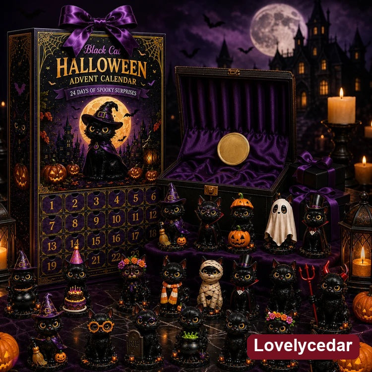 Lovelycedar 24-Day Halloween Black Cat Advent Calendar 2026 product image 10