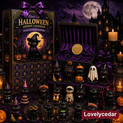 Lovelycedar 24-Day Halloween Black Cat Advent Calendar 2026 product image 10
