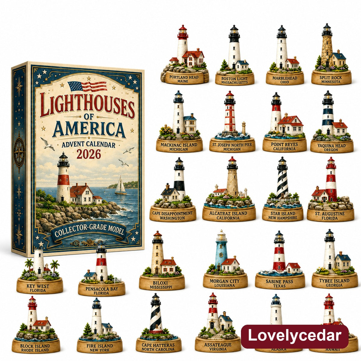 Lighthouses of America Advent Calendar 2026 product image 12