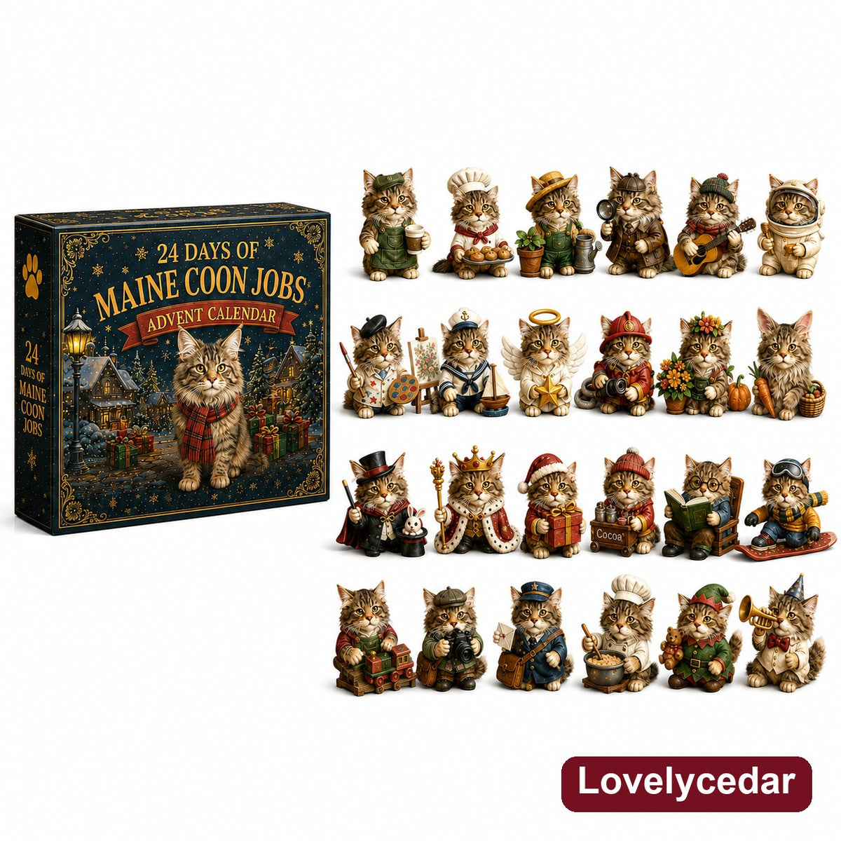 Maine Coon Jobs Advent Calendar 2026 product image 15